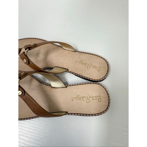 Lilly Pulitzer Phipps Thong Sandal Flip Flop Vachetta 9 - Picture 3 of 7